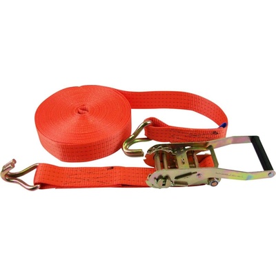 Berger a Schröter 60039 dvoudílný upínací popruh Přivazovací únosnost napřímo (LC)=2000 daN (d x š) 15 m x 50 mm přezka se zubatým páskem