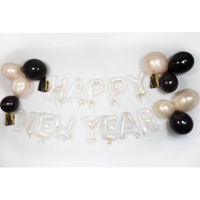 Amscan DEKORAČNÍ SET Balónků Happy New Year