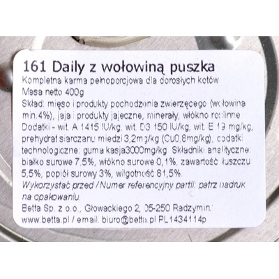 Almo Nature Daily Menu hovězí 400 g – Hledejceny.cz