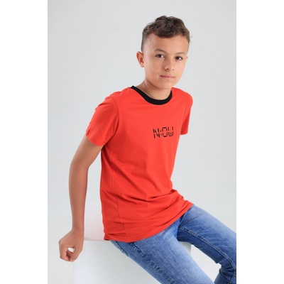 Winkiki kids Wear chlapecké tričko Now červená