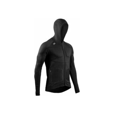 X-Bionic X-Ential Hooded Jacket Men čierna