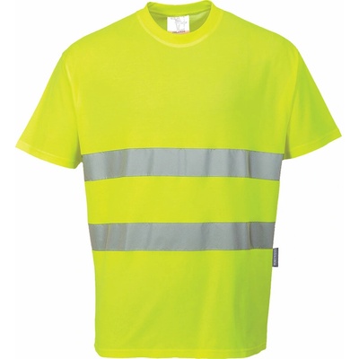 Portwest S172 tričko Cotton Comfort žltá XL