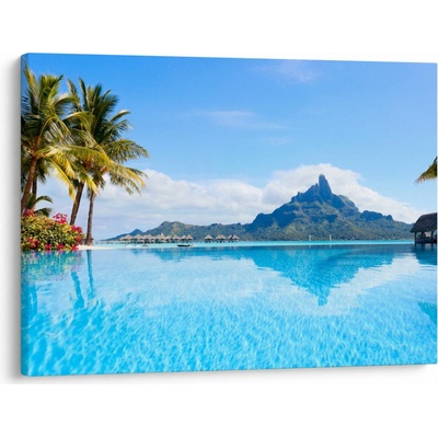 Obraz - Bora-Bora, Francouzská Polynésie, jednodílný 70x50 cm