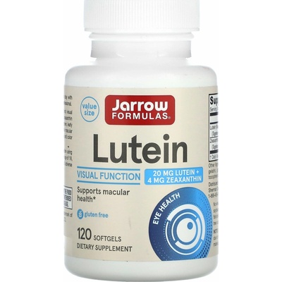 Jarrow Formulas Lutein 20 mg 120 softgelových kapslí