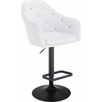 LuxuryForm Design Roma na čiernom tanieri / biela