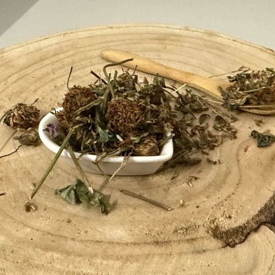 Emerosa Ďatelina lúčna kvet celý Trifolium pratense Flos trifolii rubri 250 g