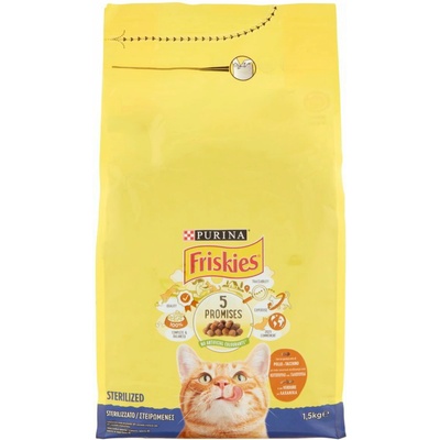 Friskies pre sterilizované mačky 1,5 kg