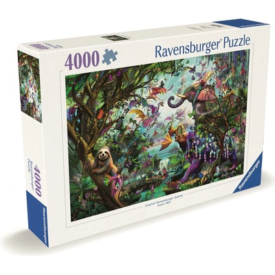 RAVENSBURGER Tropičtí draci 4000 dílků