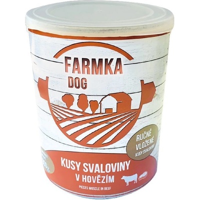 Sokol Falco Farmka Dog kusy svaloviny v hovädzom 800 g