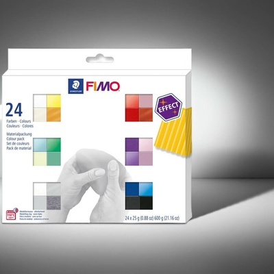 FIMO Staedtler Efekt 24 barev 25 g