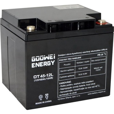 GOOWEI ENERGY 12V/45Ah OTL45-12
