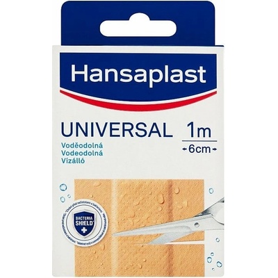 Hansaplast vodeodolná náplasť Universal 1 m x 6 cm