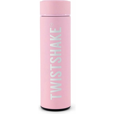 Twistshake termoska 420 ml pastelově růžová