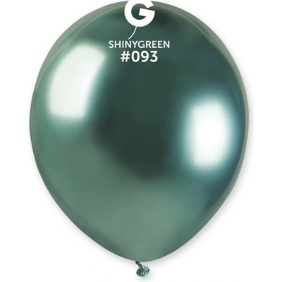Svet balonku Balónik chrómový zelený 13 cm