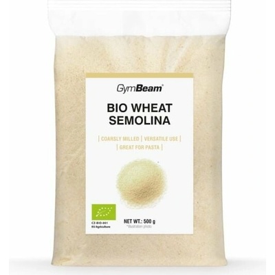 GymBeam BIO Pšeničná krupice 400 g