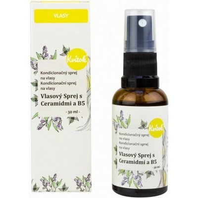 Sprej na rozčesávanie a ochranu vlasov (30 ml) - s ceramidmi a provitamínom b5