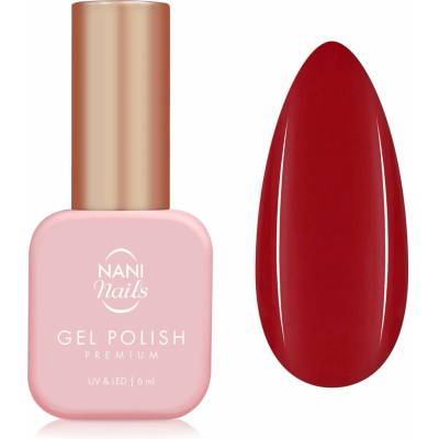 NANI gél lak Premium Scarlet Kiss 6 ml