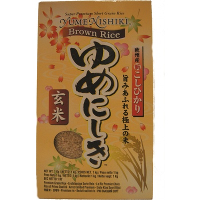 Yume Nishiki rýže hnědá 1 kg