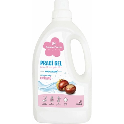 DermaProtec Pure Prací gel pro citlivou pokožku 1,5 l