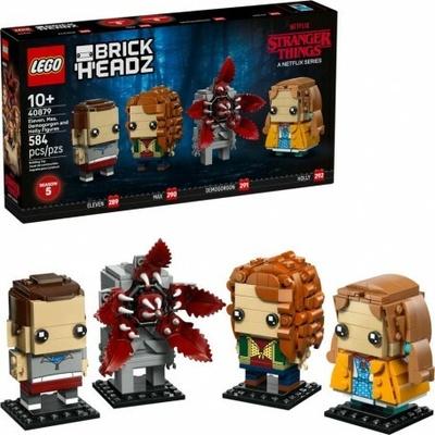 LEGO® BRICKHEADZ 40879 Stranger Things Jedenáctka, Max, Demogorgon a Holly