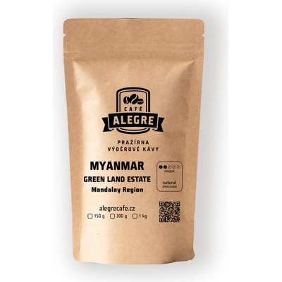 Alegre Café Roasters Green Land Estate natural espresso 150 g