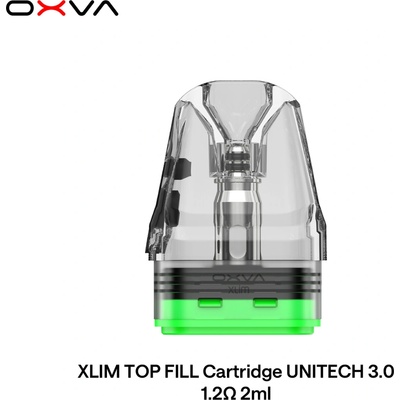 OXVA Xlim CL Pod Top Fill cartridge 1,2 ohm 3 ml 3 ks
