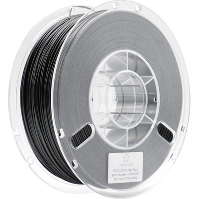 Renkforce RF-4738592 PETG 1.75 mm 1kg čierna 1 ks