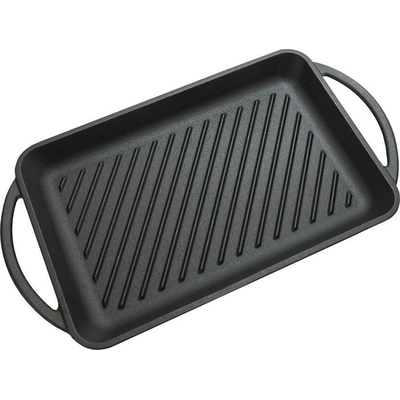 Cattara Grilovací pánev s držadly LITINA 33 x 21,5 cm