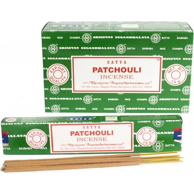Shrinivas Satya vonné tyčinky Patchouli 15 g – Hledejceny.cz