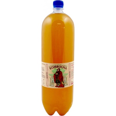 Stevikom Kombucha černý čaj 2 l