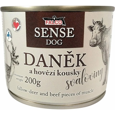 Sokol Falco Sense Dog daněk a hovädzie 200 g