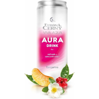 Eurona Nealkoholický sýtený nápoj AURA 330 ml