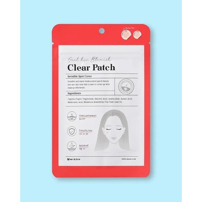 Mizon Průhledné náplasti na pupínky Good Bye Blemish Clear Patch - 44 ks