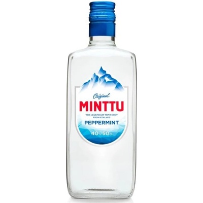 Minttu Peppermint 40% 0,5 l (holá láhev)
