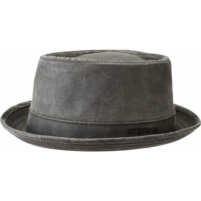 Stetson Pork Pie Grey Patina