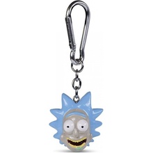 Bioworld Prívesok na kľúče Difuzed Europe Rick a Morty Rick s pohyblivou hlavou