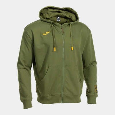 Joma Combat Jacket Hood mikina zelená