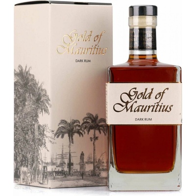 Gold of Mauritius Solera Dark Rum 5y 40% 0,7 l (karton)
