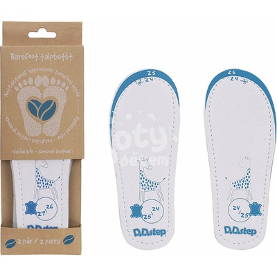 D.D.step Kožené barefoot stélky