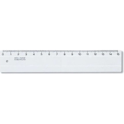 !!! KOH-I-NOOR 24250 Pravítko 15 cm čiré