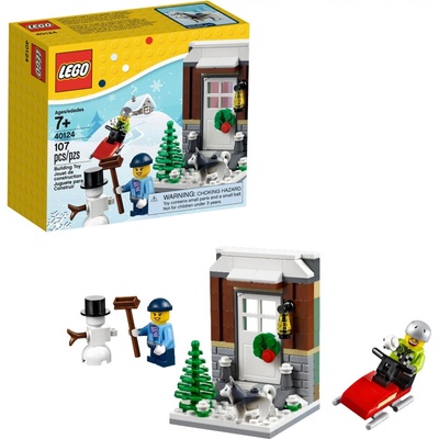 LEGO® 40124 Zimní zábava, vánoční set