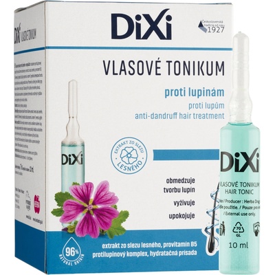 Dixi vlasové tonikum proti lupinám ampulky 7 x 10 ml