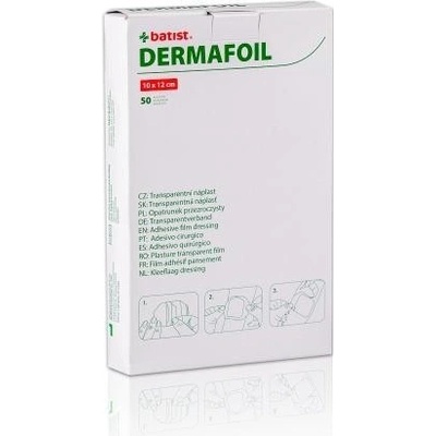 Batist Medical Dermafoil 10 x 12 cm sterilní