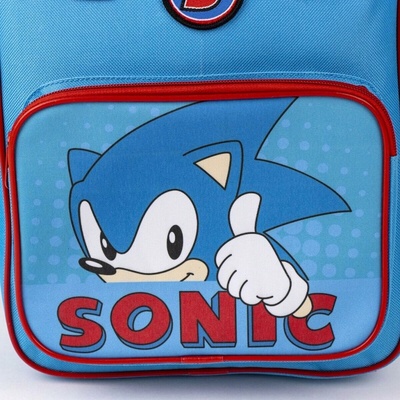 Sonic batůžek předškolní s motivem