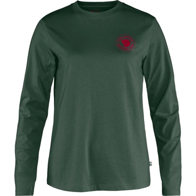 FJÄLLRÄVEN 1960 Logo T-shirt LS W Deep Patina