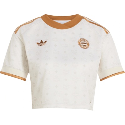 adidas Originals FC Bayern MCM Cropped 2026/27 hnedá