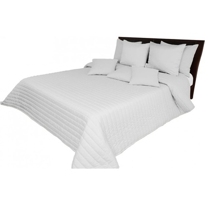 Prehozynapostel přehoz na postel Prešívaný jednofarebný světlosivej farby MARNMG-07_229 170 x 210 cm