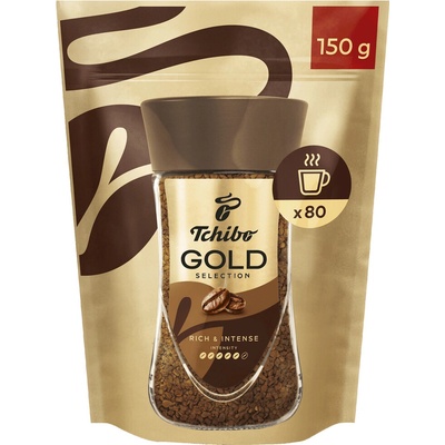 Tchibo Gold Selection Rich & Intense instantní káva 150 g