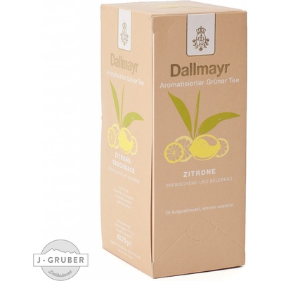 Dallmayr čaj zelený s citronem 25 x 1,75 g