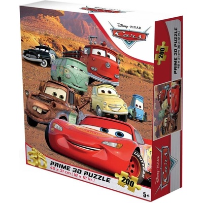 Prime Auta Cars 31x46cm holografické 200 dílků
